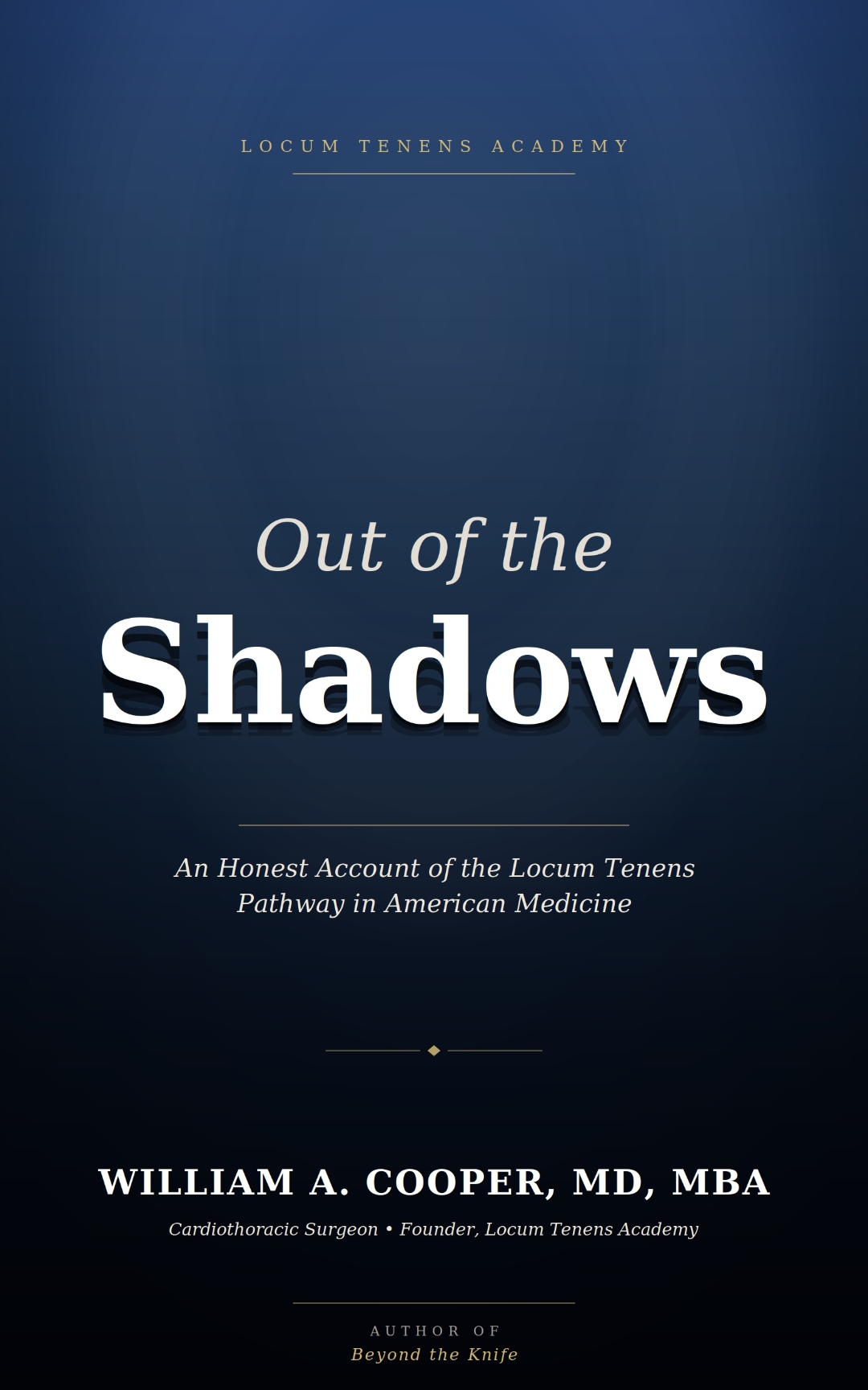 Out of the Shadows — book cover